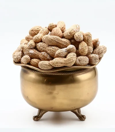 بادام زمینی شور با غلاف طبیعی