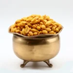 مغز بادام زمینی زعفرانی کیمیا با طعم زعفران طبیعی